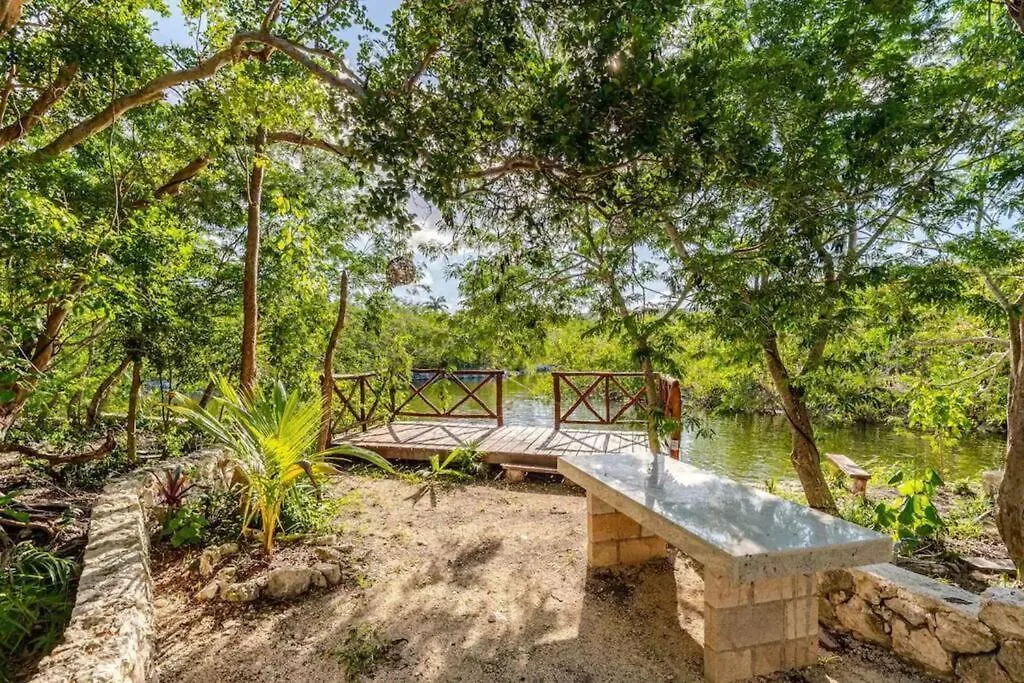 Habitacion 1 Cama King, Tulum Country Home, Con Muelle De Pesca, Club De Playa, Alberca, Cenote Y Campo De Golf, Contrata Day Pass Bahia Principe アクマル メキシコ