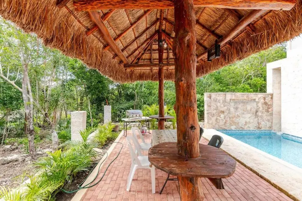 アパート Habitacion 1 Cama King, Tulum Country Home, Con Muelle De Pesca, Club De Playa, Alberca, Cenote Y Campo De Golf, Contrata Day Pass Bahia Principe アクマル